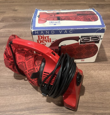 #ad Royal Dirt Devil Hand Vac Vacuum Cleaner Model 103 Tested $19.99
