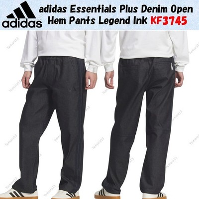 adidas Essentials Plus Denim Open Hem Pants Legend Ink KF3745 Japan Size