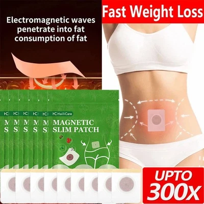 HAILICARE 300 Slimming Patches WEIGHT LOSS DIET AID Extra Strong Detox Fat Burn Slim Patch