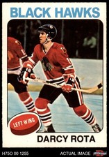 1975 O-Pee-Chee NHL #66 Darcy Rota Blackhawks 7 - NM