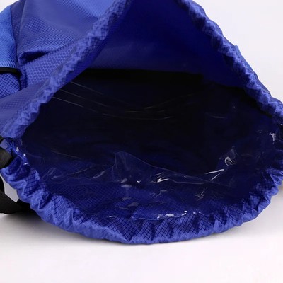 Sport Beutel Kordelzug Rucksack Stringbag Sackpack groß leicht wasserabweisend