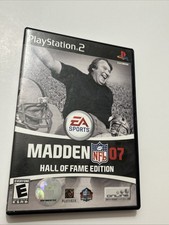 Madden NFL 07 Hall of Fame Edition PlayStation 2 PS2 + Bonus Disc - No Manuel