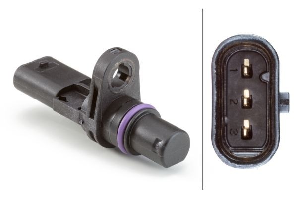 Sensor, Nockenwellenposition Hella 6PU 013 122-221 FüR Audi-image