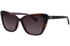 Kate Spade Lucca/G/S 086HA Sunglasses Women's Havana/Brown Cat Eye 55mm