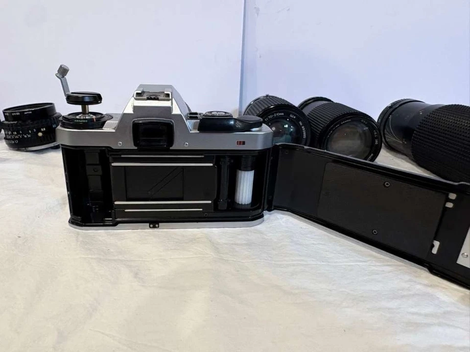 Cámara fotográfica Pentax Super Program 35 mm SLR con lente zoom PROBADA EN FUNCIONAMIENTO Foto 2 de 4