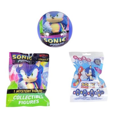 Sonic Prime Serie und Nano Pod Spielfiguren Konvolut - Neu