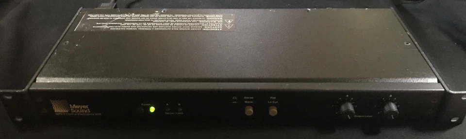 Meyer Sound MPS-3 Steuerelektronik gebraucht mit MPS Serie 3 Lautsprechern - Bild 2 von 4