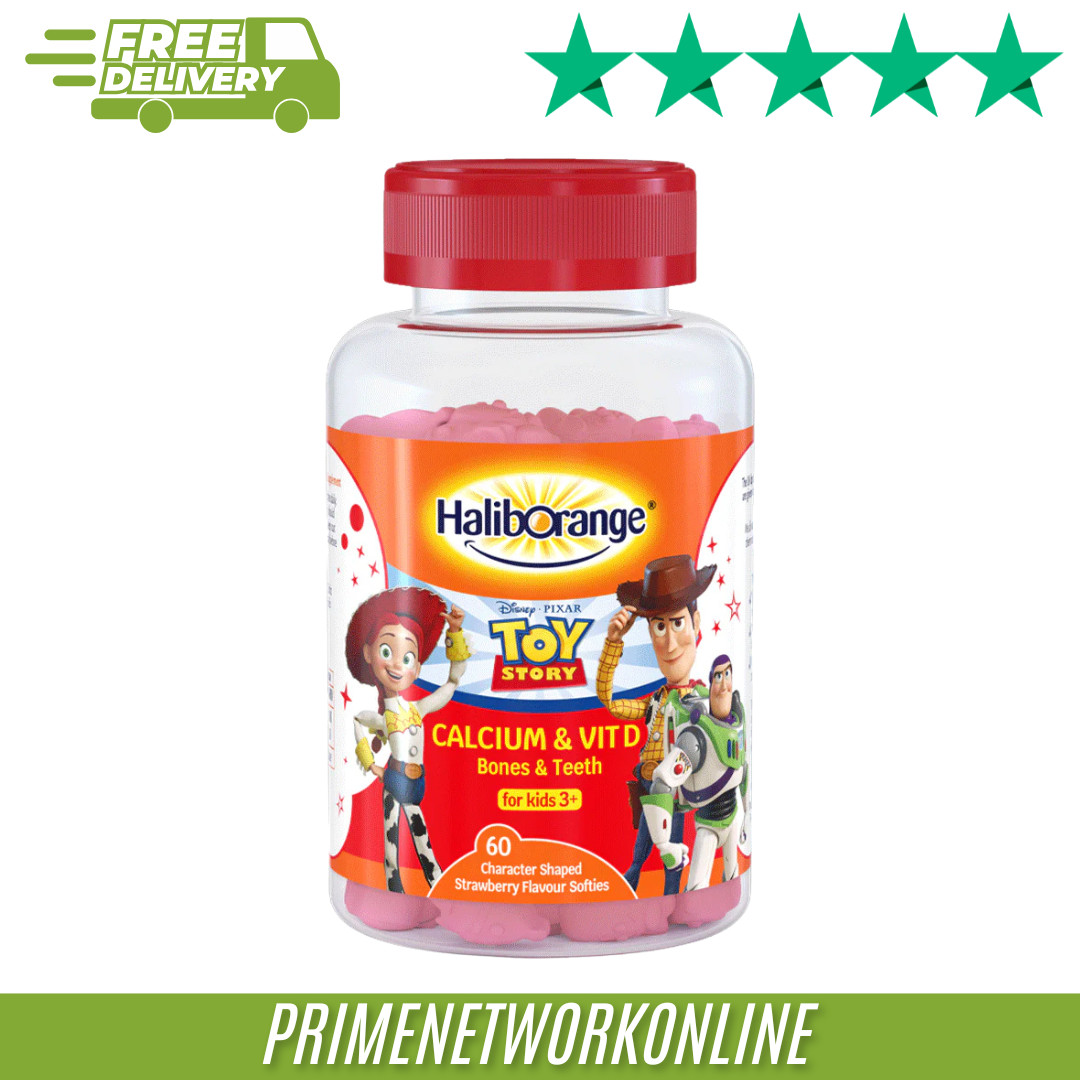 Haliborange Disney Toy Story Calcium & Vitamin D Softies – 60 Softies ⭐⭐⭐⭐⭐