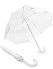 Clear Bubble Umbrella, Dome Shape Umbrella, See Through Umbrella, Clear Umbrella