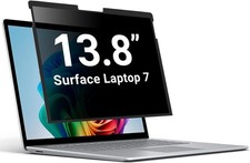Privacy Screen for Surface Laptop 13.8 inch, Removable Anti-Spy Anti-Glare Scree