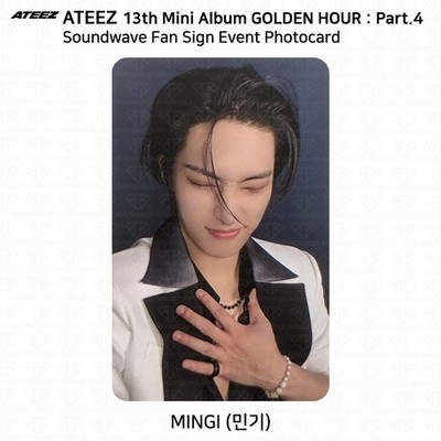 ATEEZ 13th Mini Album Golden Hour Part.4 Soundwave FanSign