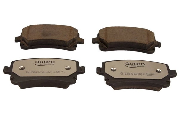 BremsbelÄGe VW T. T5 03-/A4/A6/A8 04- Ohne Sensor Silber Keramik-image