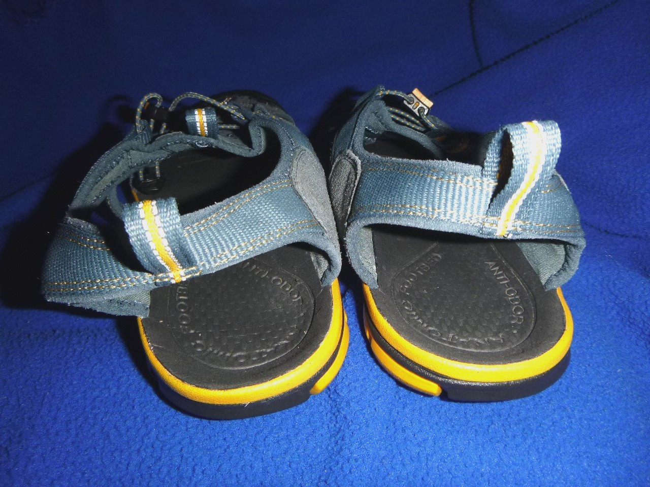 Scarpa Keen uomo Newport H2 taglia 12 atletica escursionismo sport sandalo blu acqua