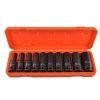 Schlagschrauber-NüSse Set 10-Tlg 1/2 Zoll 10-24Mm Lang Chrom-MolybdäN Kfz-image