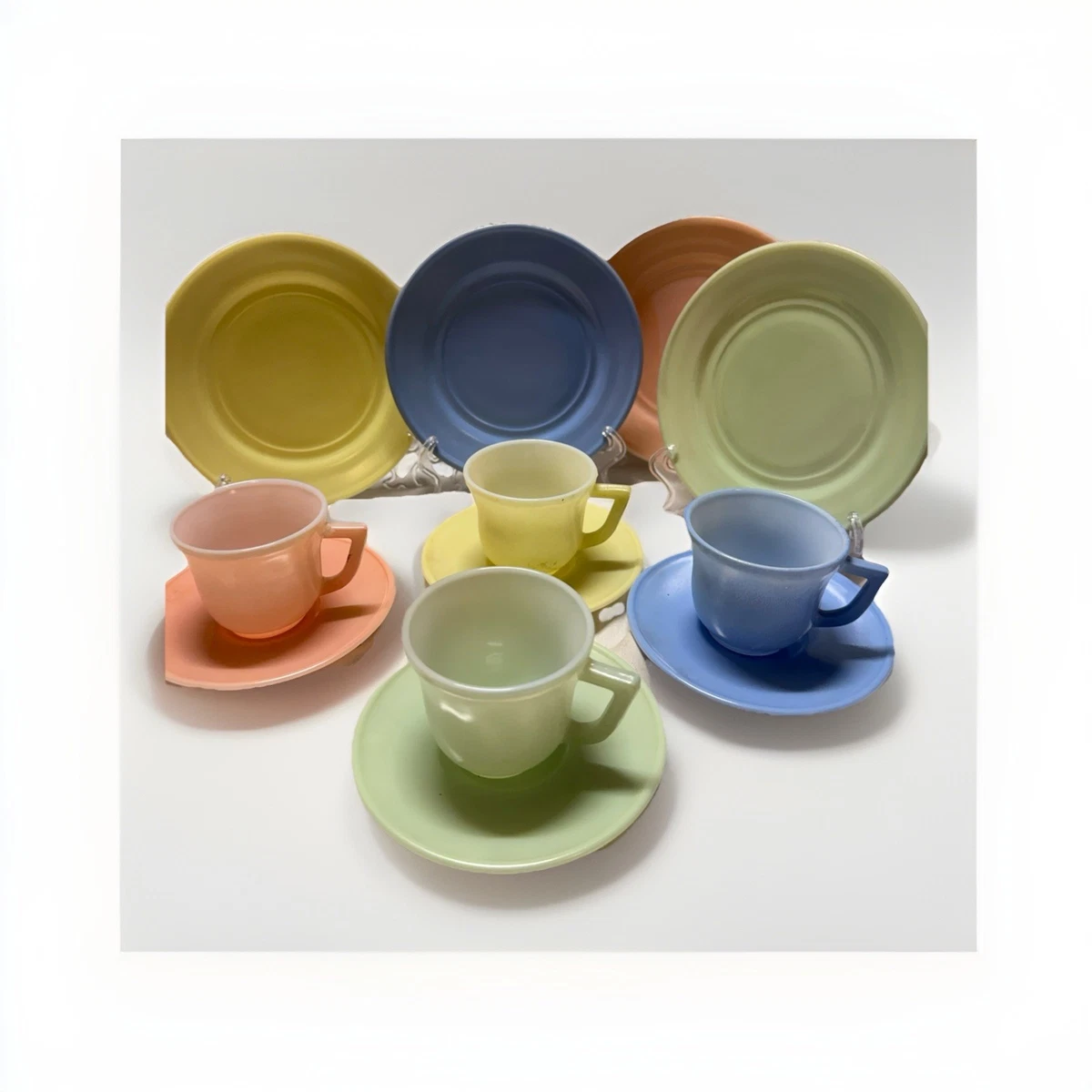 Little Hostess Tea Set In Hazel-Atlas 40s, 50s, 60s Glassware for