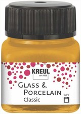 KREUL Glas- und Porzellanfarbe Classic gold 20 ml