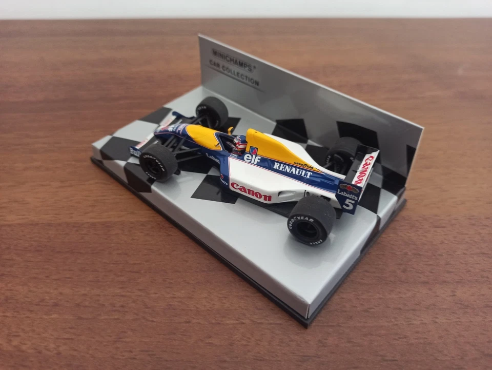 F1 Mansell Williams Renault FW14 1991 Minichamps 1/43 - Immagine 4 di 4