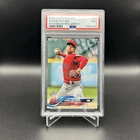 2018 Topps Update Series - Shohei Ohtani #US1 Pitching, Red Jersey (RC) PSA 9