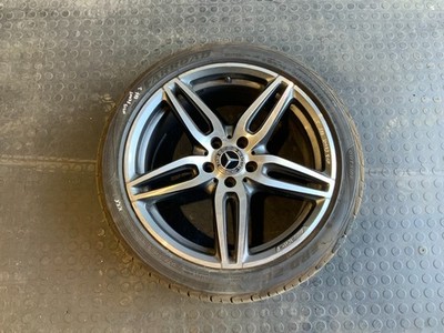 MERCEDES E-KLASSE W213 19'' ALUFELGE VORNE 245/40 ZR19 REIFEN NICHT GUT REF 2