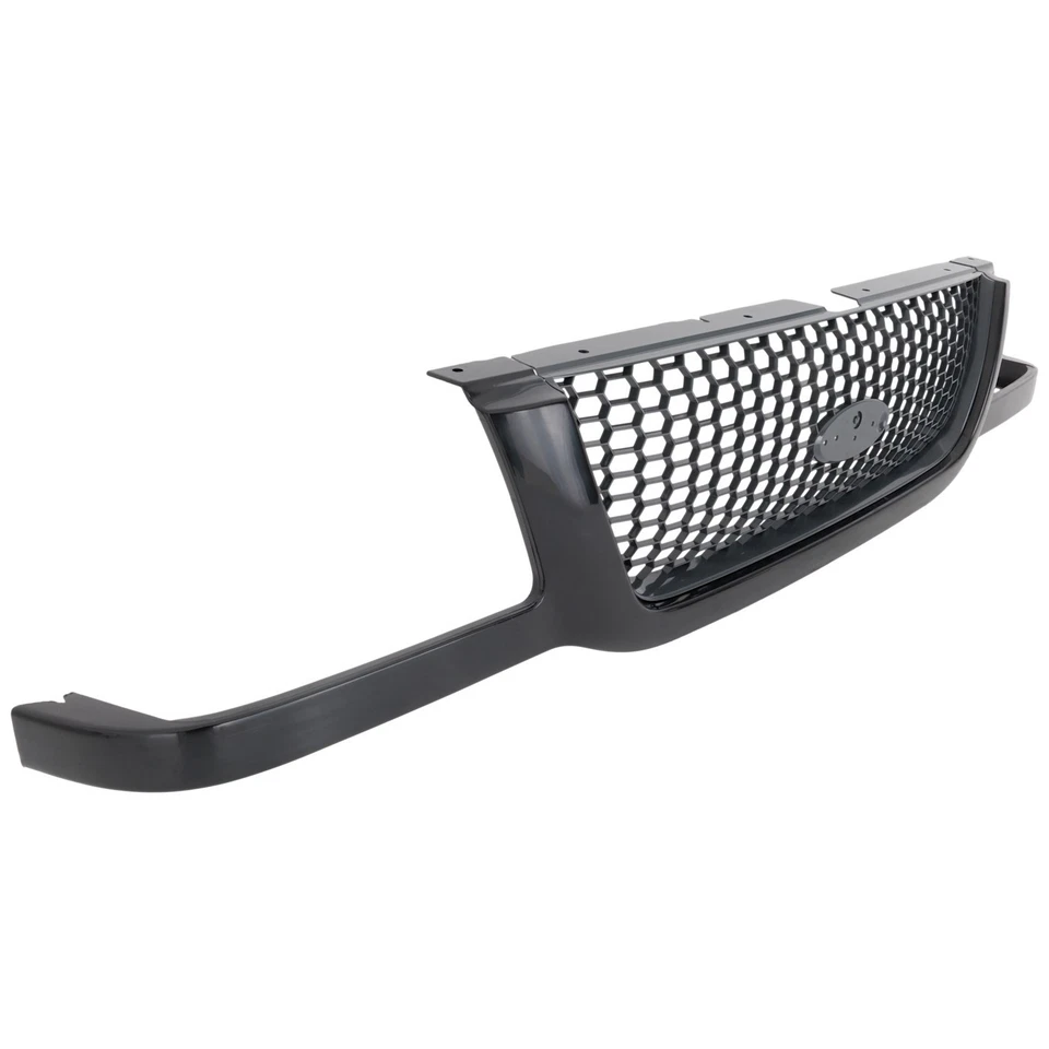 Conjunto de rejilla para Ford Ranger 01-03 carcasa negra pintada con emblema provisión Foto 3 de 4