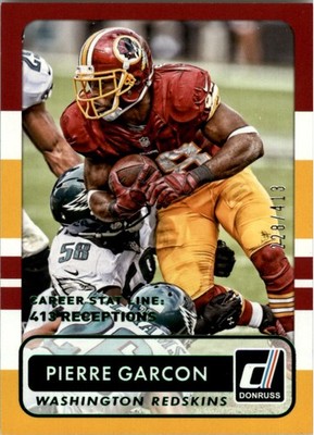 2015 Donruss Stat Line Career #122 Pierre Garcon /413 - FB