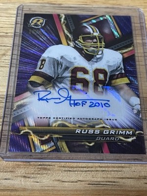 2024  Topps Composite Russ Grimm Resurgence Signatures Autograph RA-RGU 16/99