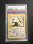 1999 Pokémon Jungle #27 Snorlax 1st Edition PSA 5