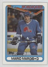 1990-91 Topps Mario Marois #158 1m4i