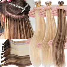 CLEARANCE Nano Ring Microlink Bead Tip Real Remy Human Hair Extensions Highlight