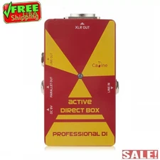 Caline CP-23 Active Direct Box Professional DI Guitar Effect Pedal DC 9V New