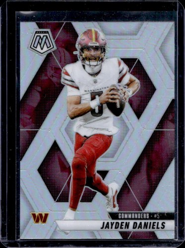 2025 Panini Mosaic Jayden Daniels Silver Prizm #232 Commanders
