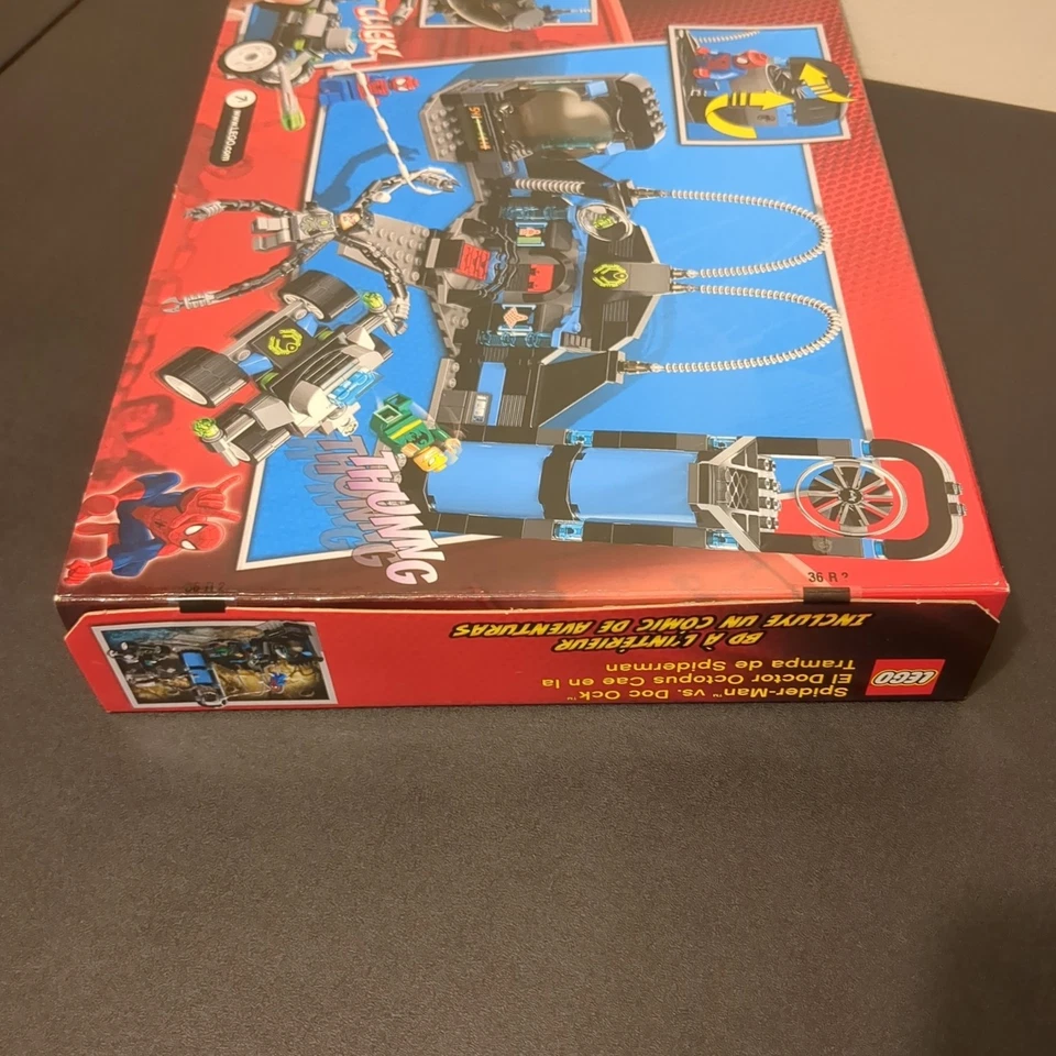 LEGO 6873 Marvel Spider-Man's Doc Ock Ambush Punho de Ferro Doutor Polvo Novo na caixa - Imagem 4 de 4