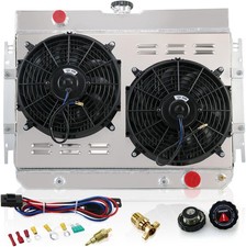 For 1963-1968 Chevy Impala 1964-1967 El Camino 3row Aluminum Radiator Shroud Fan For 1963-1968 Chevy Impala 1964-1967 El Camino 3row Aluminum Radiator Shroud Fan