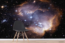 3D Space Galaxy Star Self-adhesive Removeable Wallpaper Wall Mural Sticker 14