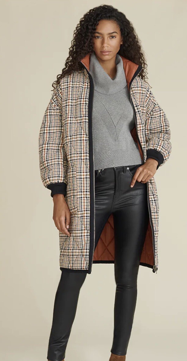 Veronica Beard Shanna Reversible Puffer 