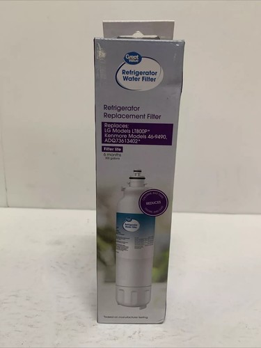 Great Value,Refrigerator Water Filter Repl . LG LT800P* Kenmore 46-9490 #617