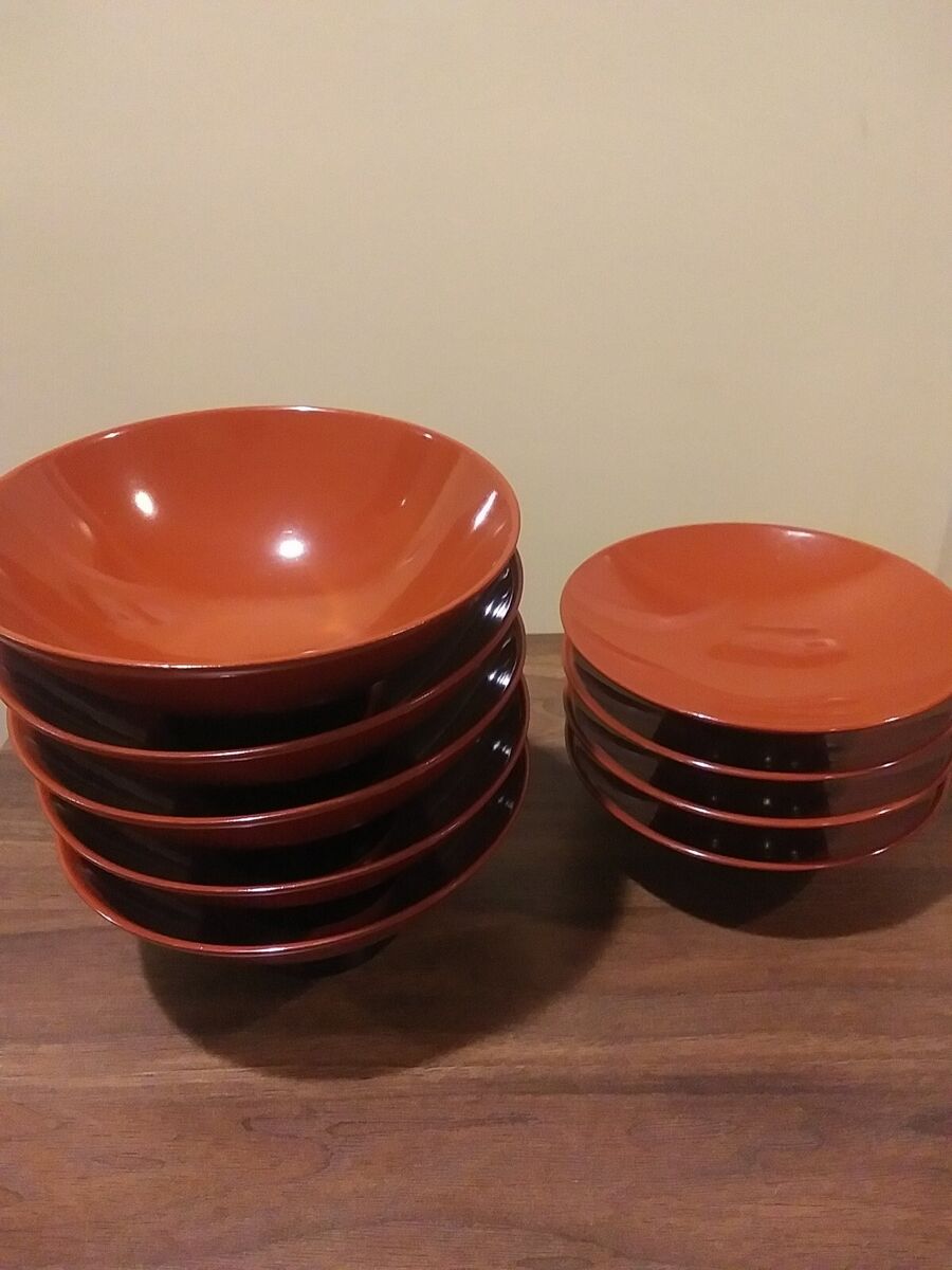 Red Lacquer Footed Bowl Red Lacquer Footed Bowl