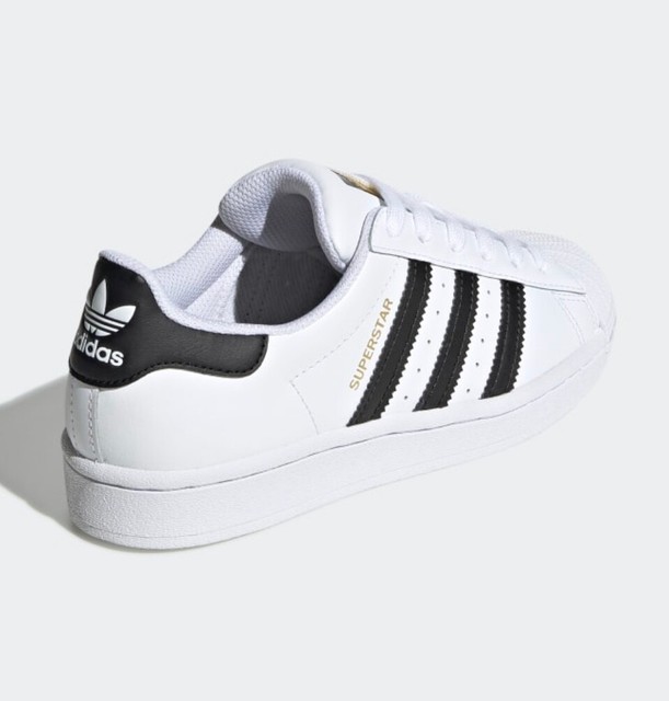 New! Adidas Originals Superstar Shoes White Black C77154 Youth Sizes 4.5 | eBay