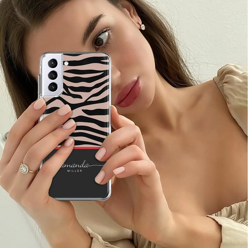 Fur Printed Personalised Phone Case Cover For Samsung Galaxy A15 A25 A16 A35 A06 - Zdjęcie 27 z 116