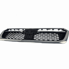 FITRITE Front Grille For 2012-2014 Subaru Impreza (Sedan/Wagon, Non-WRX) - Silver Shell, Black Insert, Direct OEM Fit - View #11