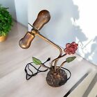 Bronze Rose Table Lamp