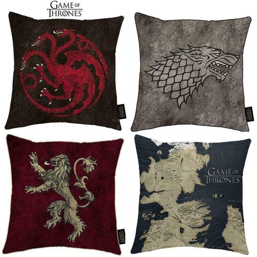 Game of Thrones Cushion - Stark Lannister Targaryen Throw Bed Pillow Xmas Gift - 第 21/21 張圖片