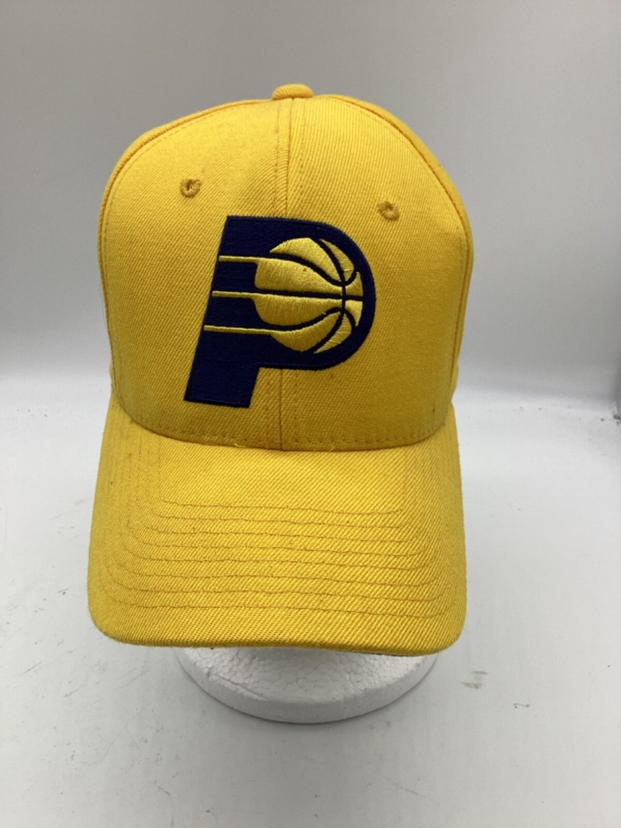 Indiana Pacers (Starter) Yellow Adjustable Vintage Acrylic Blend