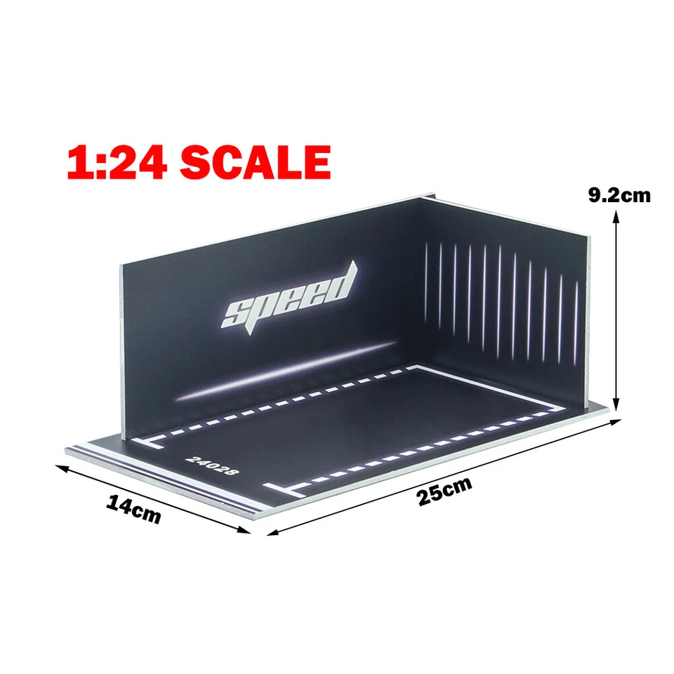 1:24 Scale Car Garage Model Building Parking Lot Display and Decor - Image 2 of 2