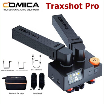 COMICA Traxshot 【pro】 Amazon.com: COMICA Traxshot Pro Shotgun Microphone, 3 Pickup Modes