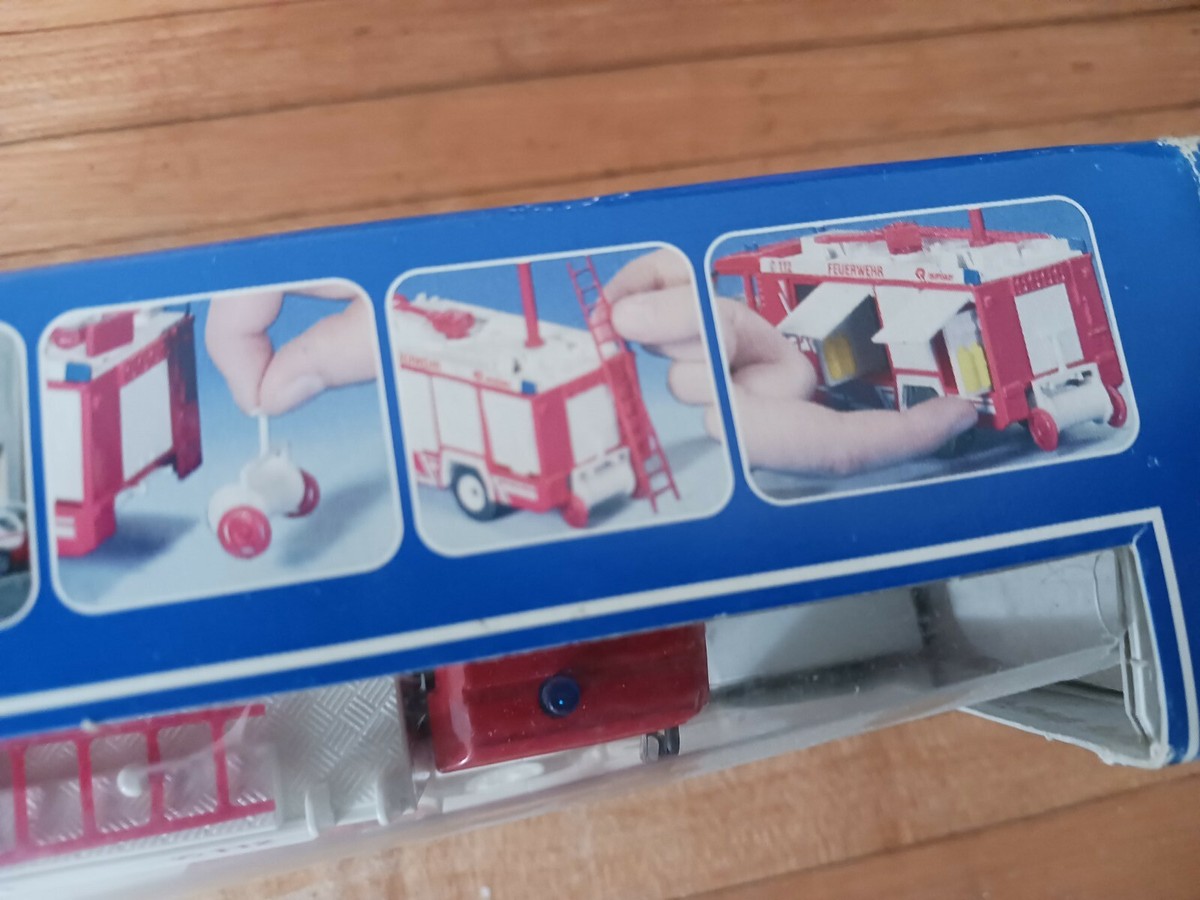 Siku 1:55 Scale 2101 MAN Auxiliary Fire Tender Truck | eBay