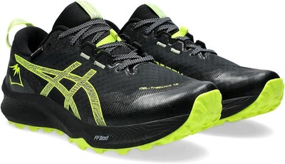 ASICS Trail Running Shoes GEL-Trabuco 12 GTX 1011B801 Black Yellow 