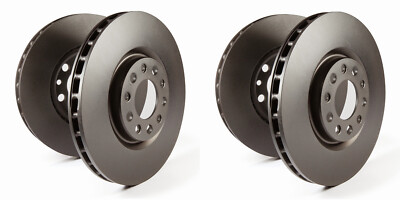 EBC Bremsscheiben Premium Vorne+Hinten für Jeep Wrangler 2 3 (TJ) JK