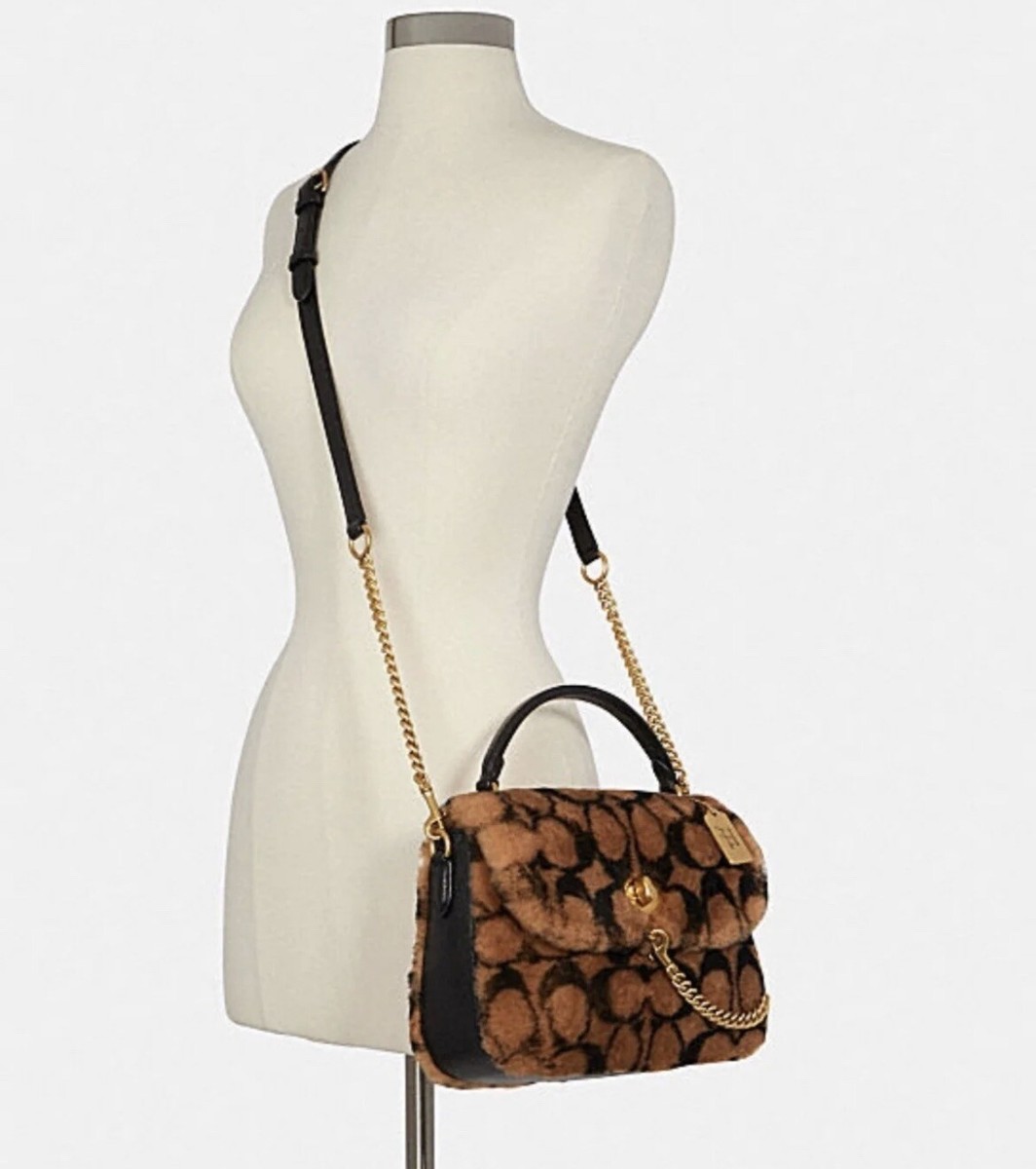 Coach X Jennifer Lopez Marlie Top Handle Satchel Signature Coach X Jennifer Lopez Marlie Top Handle Satchel Signature