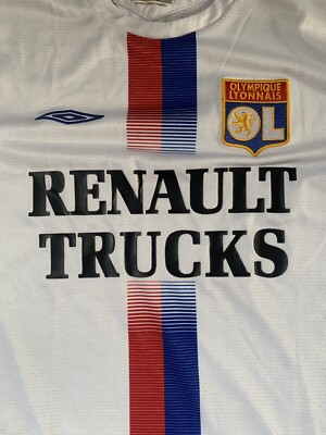 Maillot OL Olympique Lyonnais 2004-2005 Umbro taille enfant Lyon